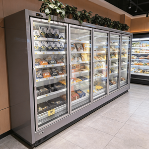 Congelatori Verticali Commerciali per Supermercati, Vetrina Refrigerata con Porta in Vetro - Product Image 2