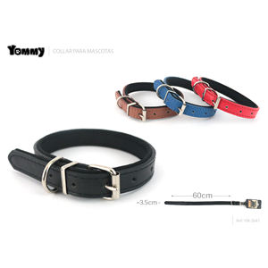 Colliers pour animaux de compagnie élégants en PU et coton Oxford submersible pour le confort et la durabilité - Product Image 2