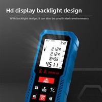 Télémètre laser Dongcheng DFF07-50, règle électronique, instrument de mesure infrarouge portable, télémètre laser haute précision