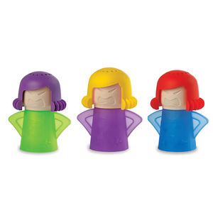 <span class=keywords><strong>Angry</strong></span> Steam <span class=keywords><strong>Mama</strong></span> Nettoyeur à vapeur pour four à micro-ondes haute température Ustensiles de cuisine en plastique PP durables pour la maison ou le bureau - Product Image 1