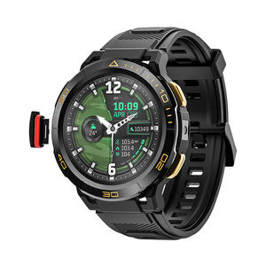 Nouvelle montre connectée Z1 4G avec boîtier en métal, étanche IP67, 2G+16G, écran AMOLED de 1,43 pouce, caméra 2,0MP, carte SIM, WiFi, GPS, appel vidéo - Product Image 1
