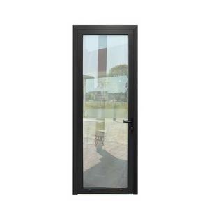 Puerta exterior con clasificación de huracán Miami Dade NOA Puerta de impacto de aluminio certificada Puertas de seguridad de vidrio templado para casa <span class=keywords><strong>Villa</strong></span> - Product Image 1