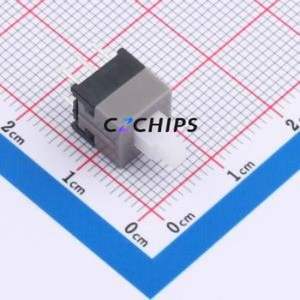 UK-G0706-ZS <b>Push</b> <b>Button</b> <b>Switch</b> Through hole Component (THT) <b>Switch</b> Self-Locking Through Hole 100mA 30V - Product Image 1