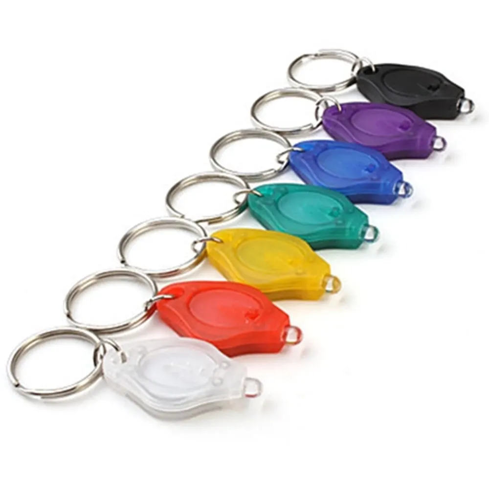 Mini LED Key Ring Flashlight Key Chain for Promotion Gift