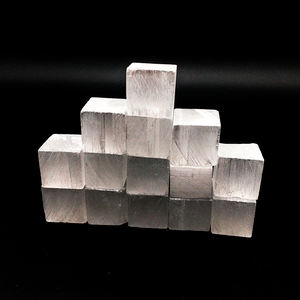 Offre Spéciale prix de gros de haute qualité sélénite naturelle pierre dégringolée forme ronde sélénite dégringolade <span class=keywords><strong>gravier</strong></span> <span class=keywords><strong>pour</strong></span> la décoration - Product Image 1