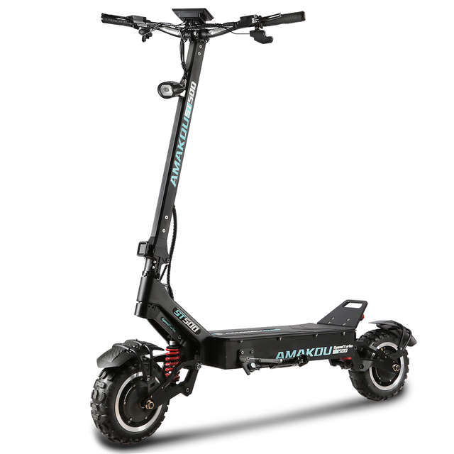 2026 Hot Selling AMAKOU ST500 High-Speed 9000W Electric Scooter with Lithium Battery Remote E-Scooter EU Warehouse Free Delivery