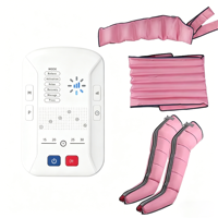 Bottes de massage pneumatiques COSMO pour le corps, système de pression réglable pour la relaxation des pieds, des mollets, des cuisses et des hanches