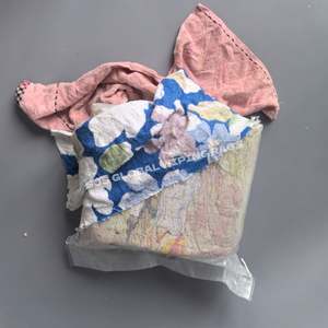 Caja de 200 Paños de Algodón Multiusos de Colores, Ideales para Tareas de Limpieza en Talleres y Garajes - Product Image 1