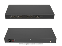 OLT FTTH 4 Port PON GPON/EPON Kecil 1.25G Fiber Optik Gepon OLT Harga Murah Peralatan Fiber Optik
