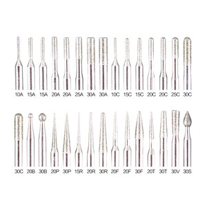 ハードダイヤモンド彫刻ビットOEM彫刻研削ロッド高硬度研削ヘッド様々な良質ダイヤモンド - Product Image 3