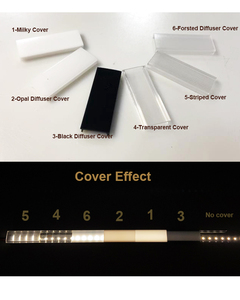 โปรไฟล์ LED แบบฝังสีเงิน 6063-T5 สำหรับแถบไฟ LED ขนาด 10 มม. มาตรฐาน IP20 สำหรับการใช้งานภายในอาคาร - Product Image 5