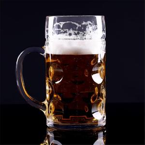 Jarra de <span class=keywords><strong>Cerveza</strong></span> de Cristal de Lujo de 1 Litro, Alta Calidad, 2024 - Product Image 3