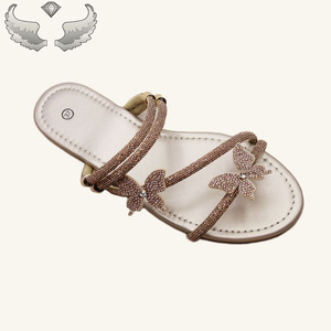 Sandalias y pantuflas <span class=keywords><strong>de</strong></span> mujer ligeras con lentejuelas, <span class=keywords><strong>de</strong></span> moda, <span class=keywords><strong>de</strong></span> punta abierta, informales, para exteriores, al por mayor, con diseño <span class=keywords><strong>de</strong></span> gotas <span class=keywords><strong>de</strong></span> <span class=keywords><strong>agua</strong></span> para uso diario - Product Image 2