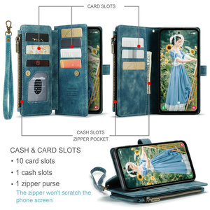 CaseMe Brand 2024 Nouveau pour Samsung S24 Phone Case Charge sans fil <span class=keywords><strong>Portable</strong></span> Strap Wallet Case pour Samsung S24ultra S23 S22 S21 <span class=keywords><strong>S20</strong></span> - Product Image 3