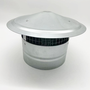 Chapeau de cheminée en acier inoxydable pour cheminée / poêle / <span class=keywords><strong>tuyau</strong></span> de chauffage au <span class=keywords><strong>bois</strong></span> - Product Image 2