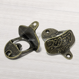 Abridor de Botellas de Pared de Aleación de Zinc con Texto Personalizado XIAOFEI para Amantes de la Cerveza y las Bebidas - Product Image 5