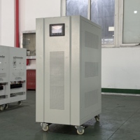 Régulateur de tension automatique en cuivre AC SVC 30kVA 50kVA avec écran LCD, stabilisateur de tension sans contact, alimentation propre