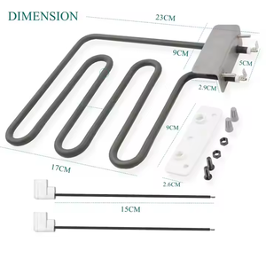 Elemento de calefacción para <span class=keywords><strong>ahumador</strong></span> eléctrico 9907120011 Compatible con <span class=keywords><strong>Char</strong></span>-<span class=keywords><strong>Broil</strong></span> Masterbuilt 30 "Control digital <span class=keywords><strong>ahumador</strong></span> eléctrico 120V 800W - Product Image 3