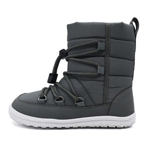 Impermeable Unisex Minimalista Cero Caída Caja de punta ancha <span class=keywords><strong>Botas</strong></span> de senderismo Invierno Niños <span class=keywords><strong>Botas</strong></span> descalzas - Product Image 2