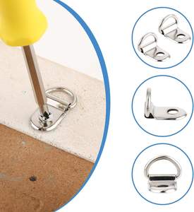 Appendini ad anello in acciaio inossidabile, resistente, piccolo 0.98 D-Ring "X0.55" - Product Image 2