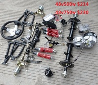 KARTING Go-Kart UTV Buggy Quad Roue Jante Flange 82CM Essieu arrière en métal avec pignon Disque de frein Rotor Neuf