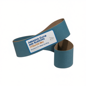 Bandes et manchons abrasifs en tissu 1750x150 mm en zirconium pour ponçage des métaux - Product Image 2