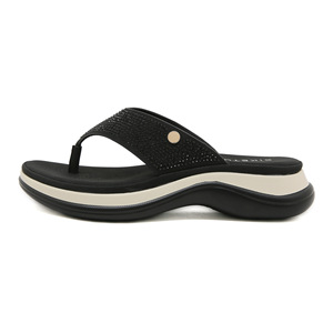 Sandales compensées pour femmes en gros à bas prix, nouveau design, effet rehausseur, sandales de plage, antidérapantes, respirantes, souples, tendance - Product Image 6