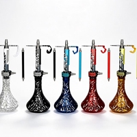 Chicha Russe de Luxe Narguile EL BOMBER HOOKAH Moderne Off-Road 4X4 RaceFancy en Acier Inoxydable avec Plastique Givré