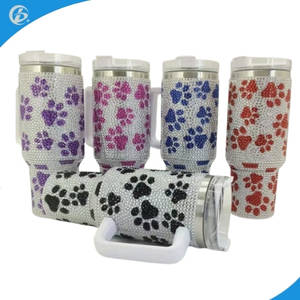 Gobelet <span class=keywords><strong>isotherme</strong></span> à motifs colorés |   <span class=keywords><strong>Mug</strong></span> amusant en acier inoxydable pour les cadeaux d'anniversaire ou de vacances - Product Image 2