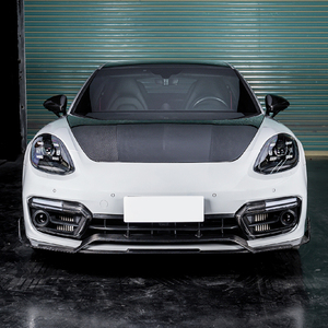 Kit de modification et amélioration de voiture en carbone sec 971 (pare-chocs avant, pare-chocs arrière, jupes latérales) pour Panamera 2017-2023 - Product Image 3