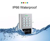Lecteur de cartes de proximité RFID EM 125 kHz, contrôleur d'accès pour deux portes, boîtier métallique étanche IP66, deux relais, réinitialisation autonome 999