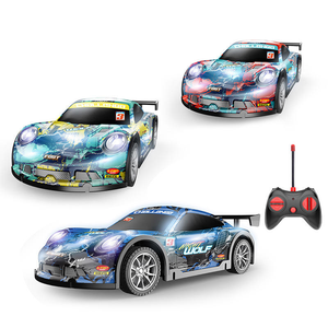 <span class=keywords><strong>Voiture</strong></span> <span class=keywords><strong>de</strong></span> course télécommandée 27 MHz à 4 canaux avec lumières clignotantes dynamiques pour des performances <span class=keywords><strong>de</strong></span> drift à grande vitesse pour les <span class=keywords><strong>jeux</strong></span> des garçons - Product Image 1
