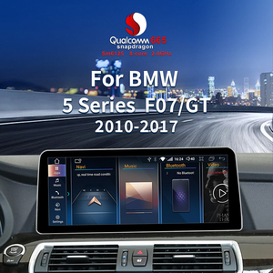 วิทยุติดรถยนต์ Qualcomm 665 8GB+128GB หน้าจอ 10.25 นิ้ว/12.3 นิ้ว สำหรับ BMW ซีรีส์ 5 GT F07 (13-17) รองรับ Wireless CarPlay และ <span class=keywords><strong>Android</strong></span> <span class=keywords><strong>Auto</strong></span> เครื่องเล่นมัลติมีเดีย - Product Image 2