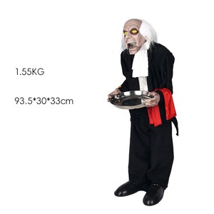 Les sorcières et sorcières miniatures d'<span class=keywords><strong>Halloween</strong></span> peuvent briller, secouer la tête, crier Décoration intérieure et extérieure Animatronic - Product Image 5