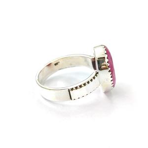 Anillo de Ágata Rubí, Anillo de Plata de Ley 925 con Piedra Preciosa, Anillo de Ágata Rubí Hecho a Mano, Colección de Anillos Finos, Joyería de Plata, Precio al por Mayor - Product Image 3