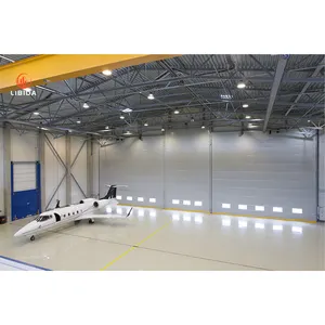 Custom Prefabricated Light Steel Structure Hangar Warehouse Workshop Building House For Sale