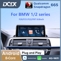 8.8 inç Android Sistemli Kablosuz Carplay AUTO GPS Navigasyonlu Gösterge Paneli Araç Radyosu BMW 1 2 Serisi M2 F20 F21 F87 M1 NBT EVO için