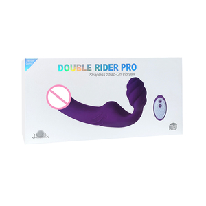 USB Có Thể Sạc Lại Không Thấm Nước Strapless Vibrator Điều Khiển Từ Xa Đôi Rider Pro Với 10 Chế Độ Ba Rung 3 Động Cơ Quan Hệ Tình Dục Đồ Chơi - Product Image 6