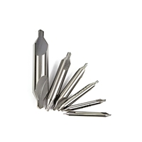 Forets de centrage HSS à 60 degrés, types A et B, 1/1.5/2/2.5/3/3.15/4/5/6. Boîte en plastique de 3 mm, acier, autres outils à main, perçage au carbure