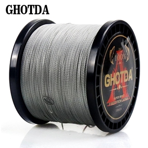 GHOTDA tressé ligne de pêche PE <span class=keywords><strong>Fil</strong></span> 500M 4 brins multifilament ligne de pêche <span class=keywords><strong>carpe</strong></span> pêche 10-120lb - Product Image 4