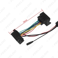 Module de voiture AUX-in, adaptateur audio MP3 pour Fiesta Mondeo MK3 Focus MK2, faisceau de câbles stéréo avec microphone