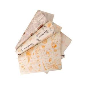 Papier alimentaire enduit de PE, conception personnalisée, papier à sandwich, papier d'emballage pour la restauration rapide, feuille de papier d'emballage pour les plats à emporter - Product Image 2