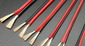 Nhà máy OEM Twin RVB âm thanh HiFi Loa Cáp màu đỏ & Đen song song dòng nhà ở dây điện đồng CCA - Product Image 6