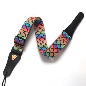 Sangle de guitare électrique, sangle de guitare folk, sangle de basse électrique, fabriqué en Chine - Product Image 4