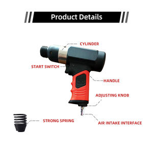 Riveteuse <span class=keywords><strong>à</strong></span> air <span class=keywords><strong>pneumatique</strong></span> en acier portable personnalisée de 190mm dans une boîte en <span class=keywords><strong>bois</strong></span> Rivets <span class=keywords><strong>à</strong></span> main OEM Outils pneumatiques <span class=keywords><strong>à</strong></span> <span class=keywords><strong>ciseau</strong></span> <span class=keywords><strong>à</strong></span> pelle - Product Image 5