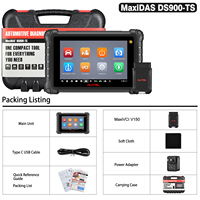 [VERSIÓN ESTADOUNIDENSE] MaxiDAS DS900 TS Auto, Sistema Completo OBD 2, DS900 DS900TS DS808, Sensor TPMS para Automóvil, Herramientas para Vehículos