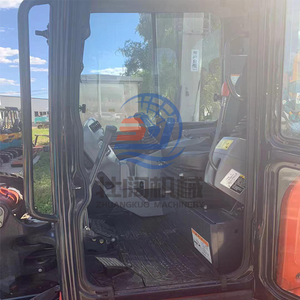 เครื่องรวบรวมข้อมูลขนาดเล็กของ Kubota เครื่องขุด Kx163-5นำเข้าจากประเทศญี่ปุ่น6ton น้ำหนักการดำเนินงานไม่แพง - Product Image 6