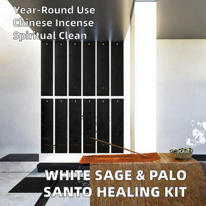 Paquete de Varitas de Salvia Blanca y Palo Santo, Aroma a Abeto, Sanación Espiritual para la Purificación del Hogar, Relajación, Regalo para Todas las Estaciones - Product Image 2