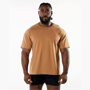 เสื้อยืดโอเวอร์ไซส์ผู้ชาย คุณภาพดี ผ้าฝ้าย 100% สกรีนโลโก้ตามสั่ง เป็นมิตรกับสิ่งแวดล้อม ระบายอากาศได้ดี มีหลายขนาดและหลายสี - Product Image 2