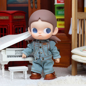 Zsiga Ga Zi Jie – vêtements de poupée, tenue en jean, échelle 1/8, jean réversible de 20cm pour garçons - Product Image 3
